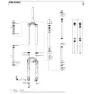 Rock Shox Lyrik/yari 27.5´´ 180 Mm Solo Air Left Inre Fjäderdelar, Black, One Size
