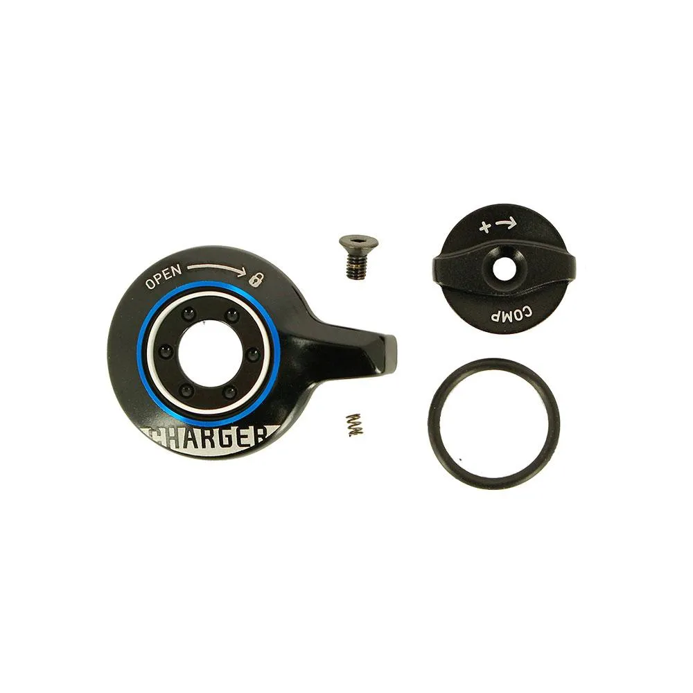 Rock Shox Manuell Sidokompression Med Ratt, Black, One Size