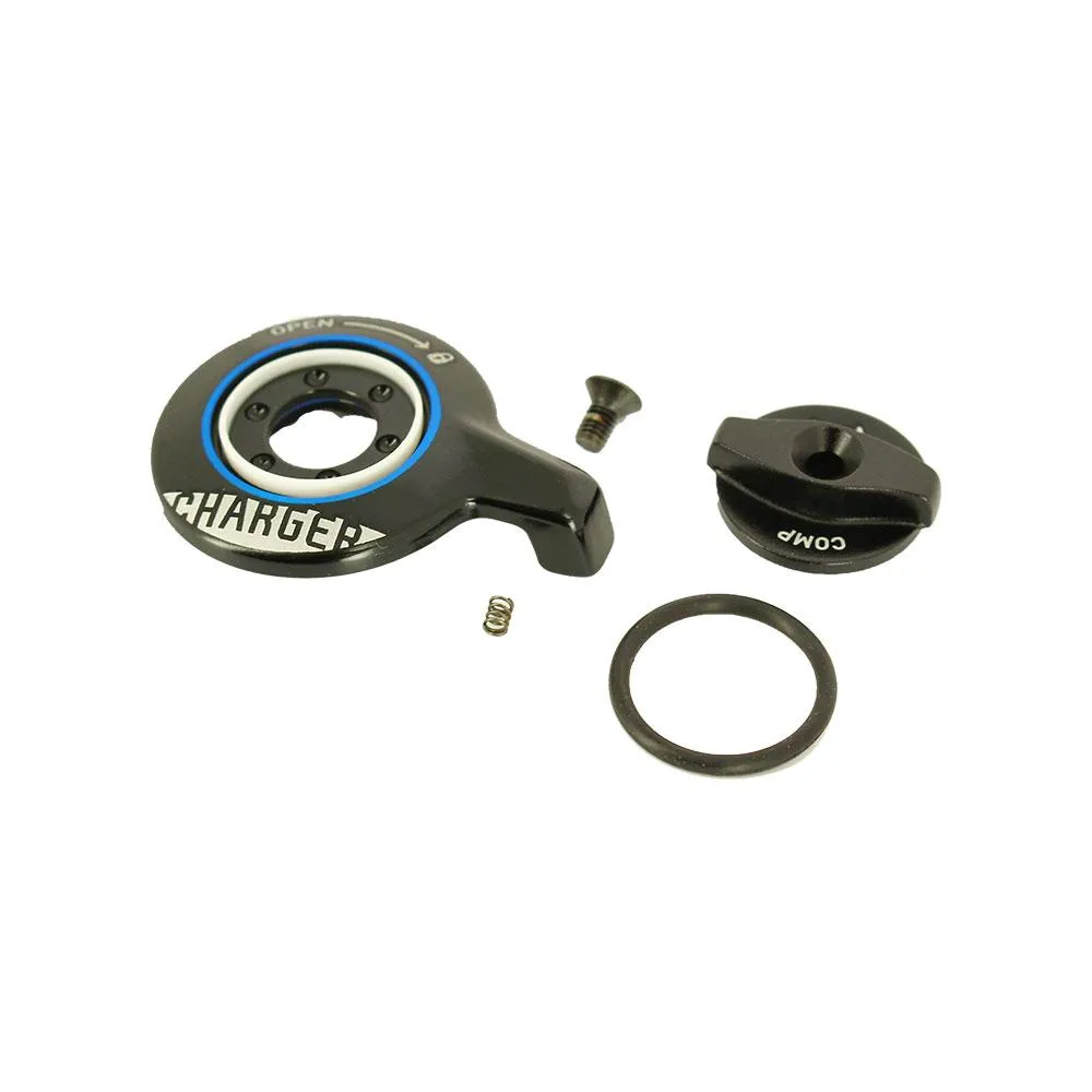 Rock Shox Manuell Sidokompression Med Ratt, Black, One Size