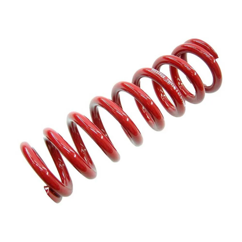 Rock Shox Metric Coil 114 Mm 37.5-45 Mm 500 Lb Stötdämparfjäder, Electric red, One Size
