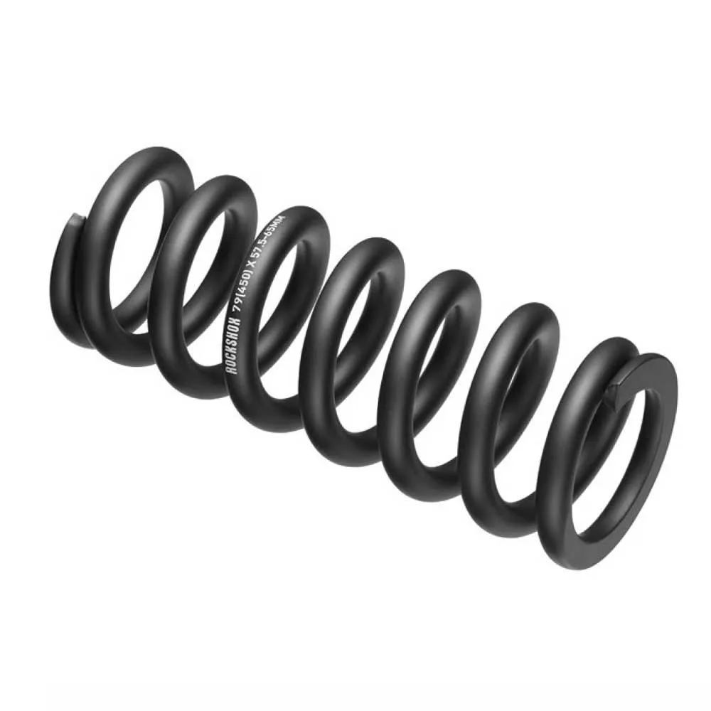 Rock Shox Metric Coil 151 Mm 57.5-65 Mm 300 Lb Stötdämparfjäder, Electric red, One Size