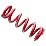 Rock Shox Metric Coil 151 Mm 57.5-65 Mm 400 Lb Stötdämparfjäder, Electric red, One Size