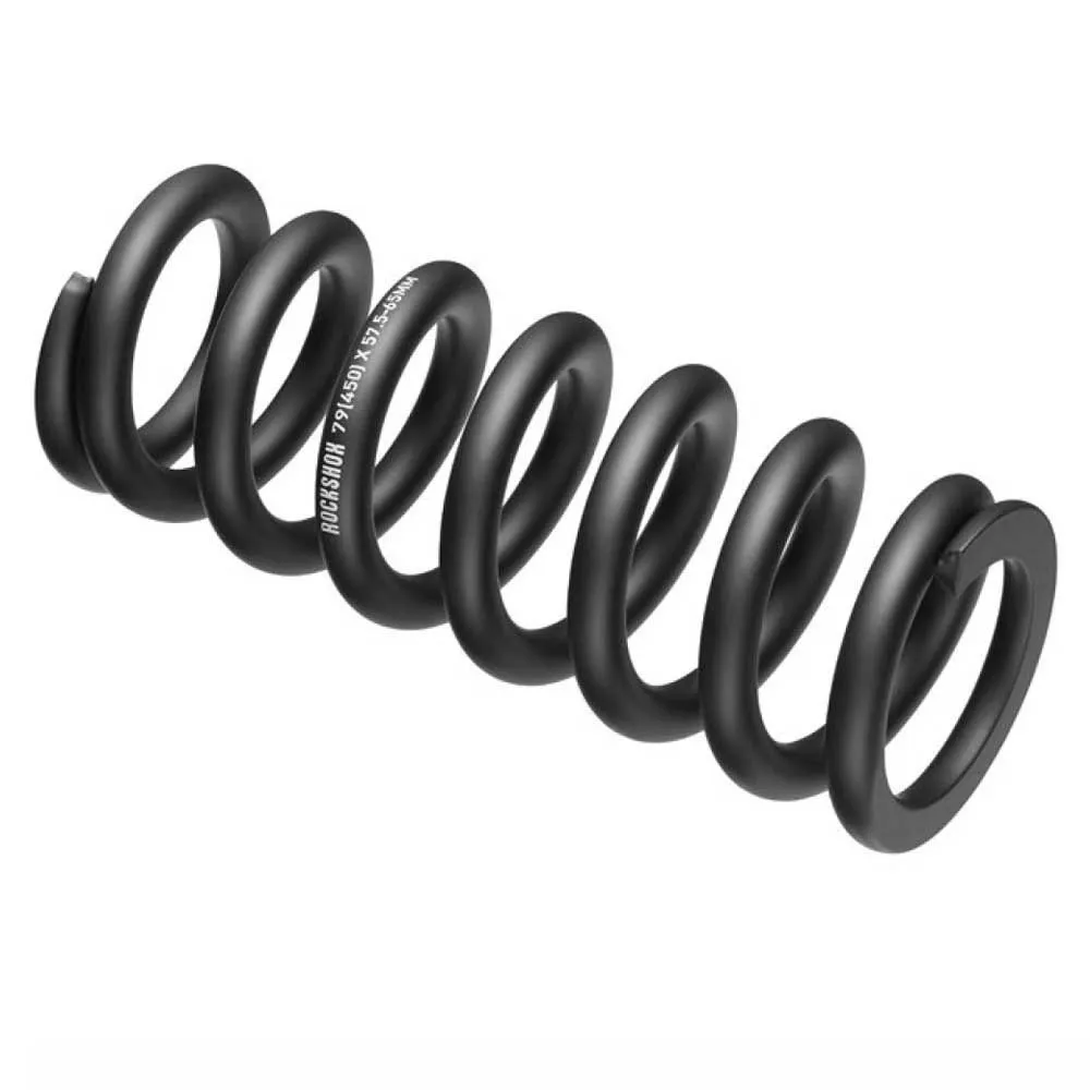 Rock Shox Metric Coil 151 Mm 57.5-65 Mm 600 Lb Stötdämparfjäder, Electric red, One Size
