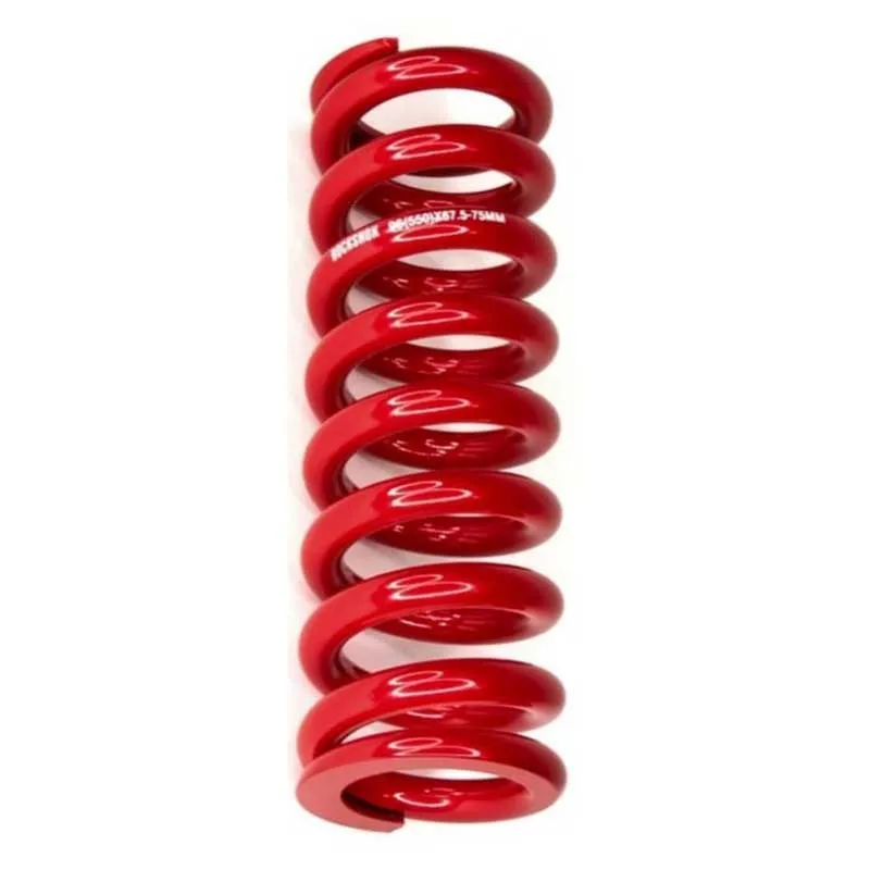 Rock Shox Metric Coil 174 Mm 67.5-75 Mm 550 Lb Stötdämparfjäder, Electric red, One Size