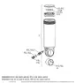 Rock Shox Monarch Damper Body Camber Evo 29 Företag, Black, 197 x 48mm