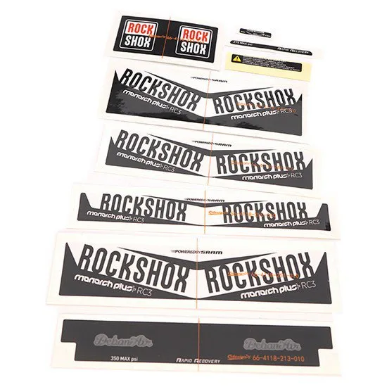 Rock Shox Monarch Plus Rc3 Debonair, White / black, One Size