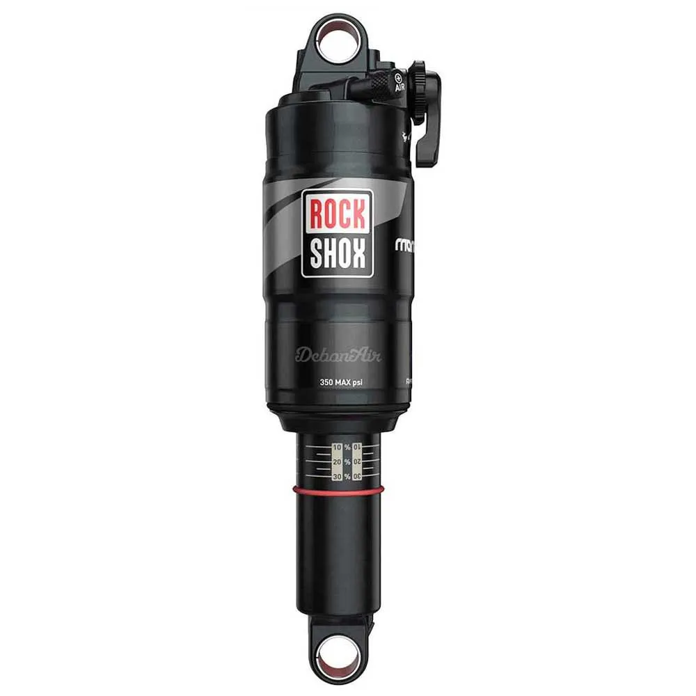 Rock Shox Monarch Rt3 Auto Sag Stötdämpare, Black, 51mm, 197mm