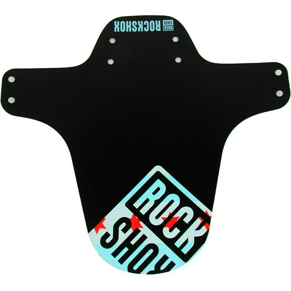 Rock Shox Mtb A1 Short Zip Tie Stänkskärm, Black / chicago flag, One Size