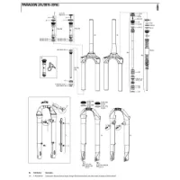 Rock Shox Paragon Gold Fjärrlåsningssats Rock Shox Paragon Gold Fjärrlåsningssats