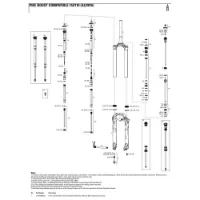 Rock Shox Pike 27´´/29´´ Boost 15 X 110 Disc Gaffel Sänks