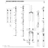 Rock Shox Pike 27.5´´ 150 Mm Dual Position Air Left Inre Fjäderdelar, Black, One Size