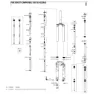 Rock Shox Pike Rct3 Boost Damper Internals Right Charger Gaffel Sänks, Black / silver, One Size