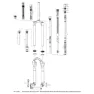 Rock Shox Pike/reba 29´´/revelation Rebound-dämpare+tätningshuvud 140 Mm, Silver / red / black, One Size