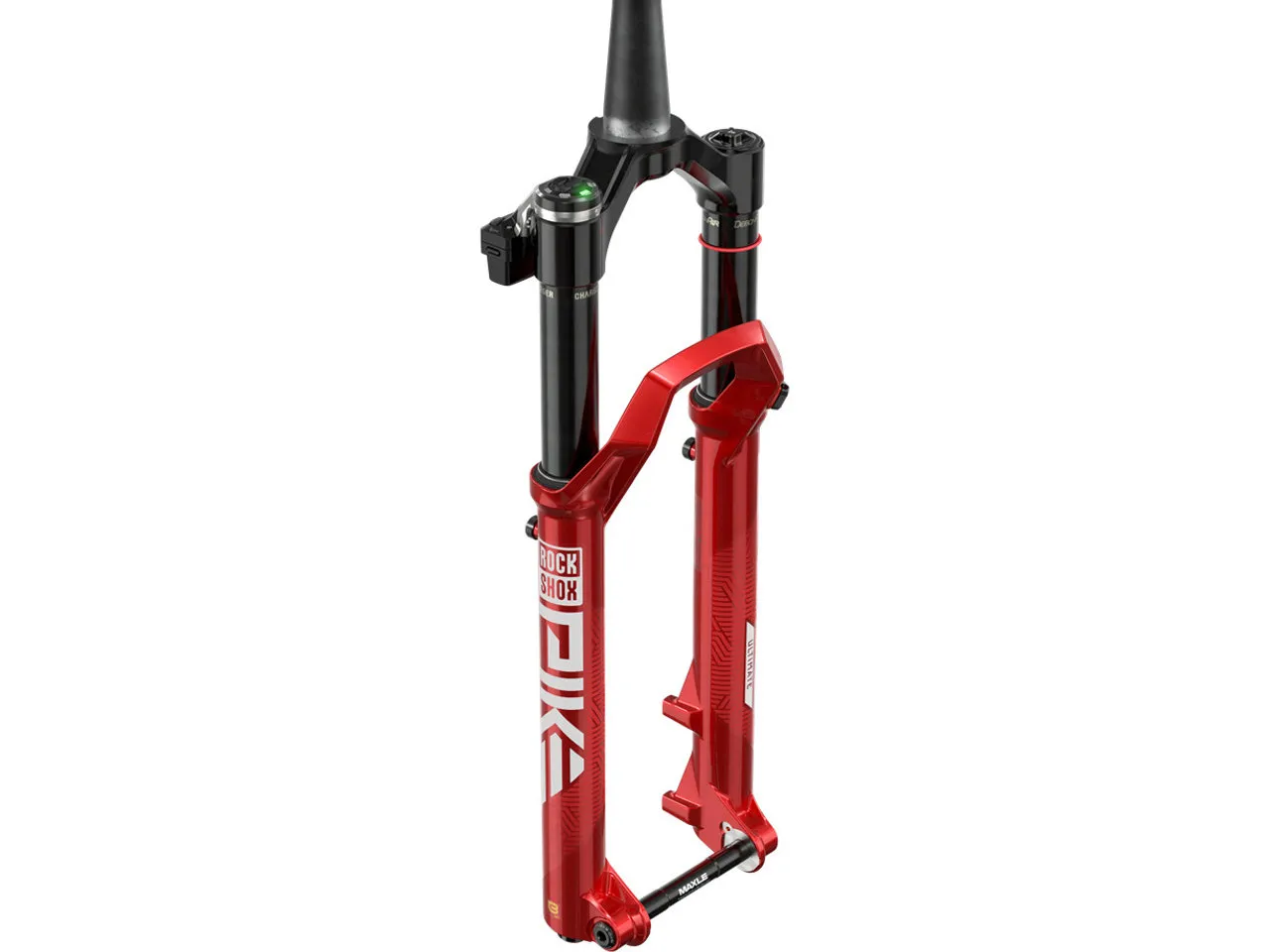 Rock Shox Pike Ultimate Flight Attendant DebonAir+ Boost 29" Federgabel, Black / red, 29", 140mm