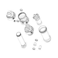 Rock Shox Rear Shock Tune Assembly - Super Deluxe Air C-Generation (2023+) Rock Shox Rear Shock Tune Assembly - Super Deluxe Air C-Generation (2023+)