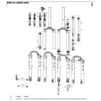 Rock Shox Reba/sidb 26 90 Mm Solo Air 13 Inre Fjäderdelar Rock Shox Reba/sidb 26 90 Mm Solo Air 13 Inre Fjäderdelar