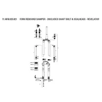 Rock Shox Rebound Damper Revelation A5/reba/reba A7 Patron