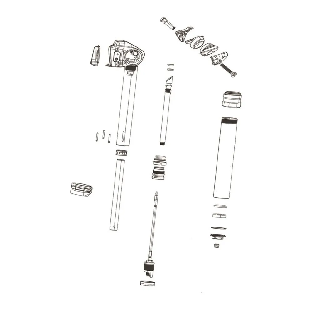 Rock Shox Reverb Axs A1 2020 Sadelklämma, Black, One Size
