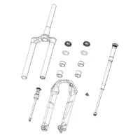 Rock Shox RockShox Pike Ulltimate Dekal Sett Rock Shox RockShox Pike Ulltimate Dekal Sett