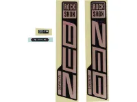 Rock Shox RockShox Zeb Ultimate Decal Kit Rock Shox RockShox Zeb Ultimate Decal Kit