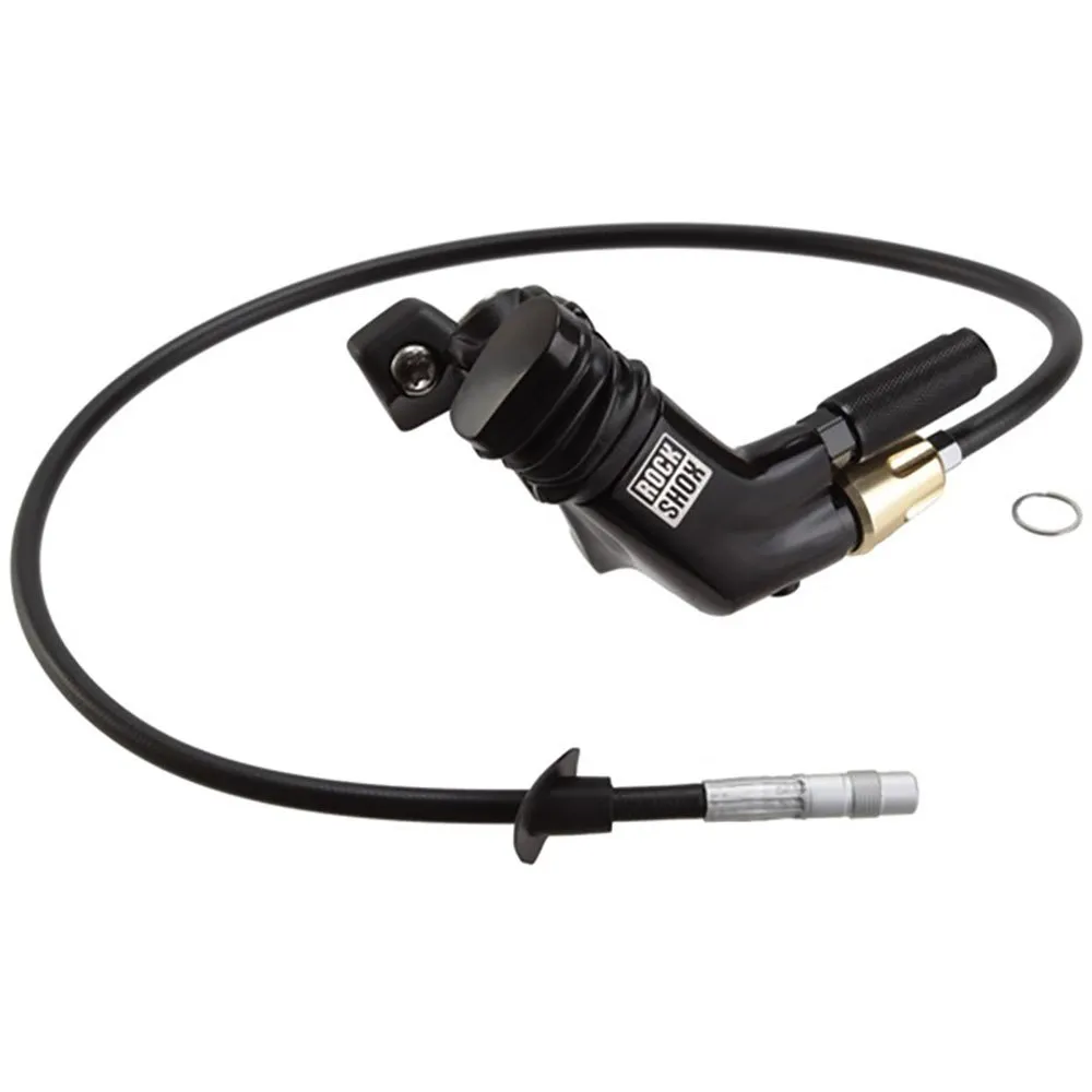 Rock Shox Rs-1 Remote Xloc Full Sprint Right Gold Adjuster Fjärrlåsningssats, Black, One Size
