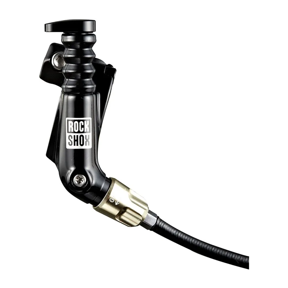 Rock Shox Rs-1 Remote Xloc Full Sprint Right Gold Adjuster Fjärrlåsningssats, Black, One Size