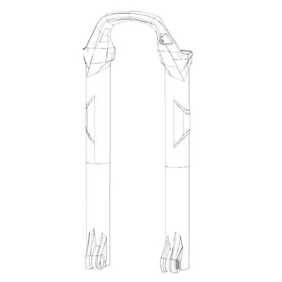 Rock Shox Rs 35gold E-bike Boost Gaffel Sänks