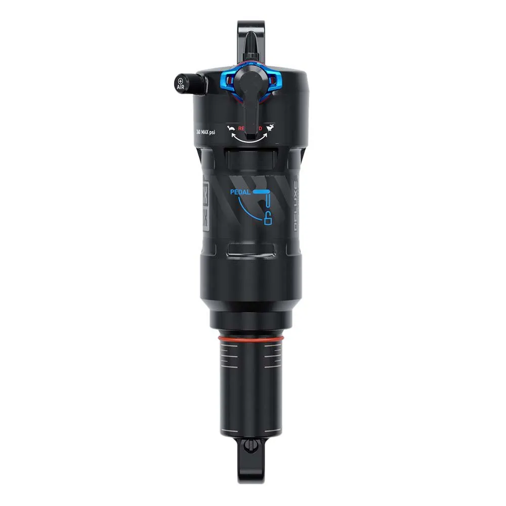 Rock Shox Rs Deluxe Ultimate Rct Linear Air 0neg/0pos Tokens Linearreb/dcomp 380lb Lockout Stötdämpare, Black, 50mm, 185mm