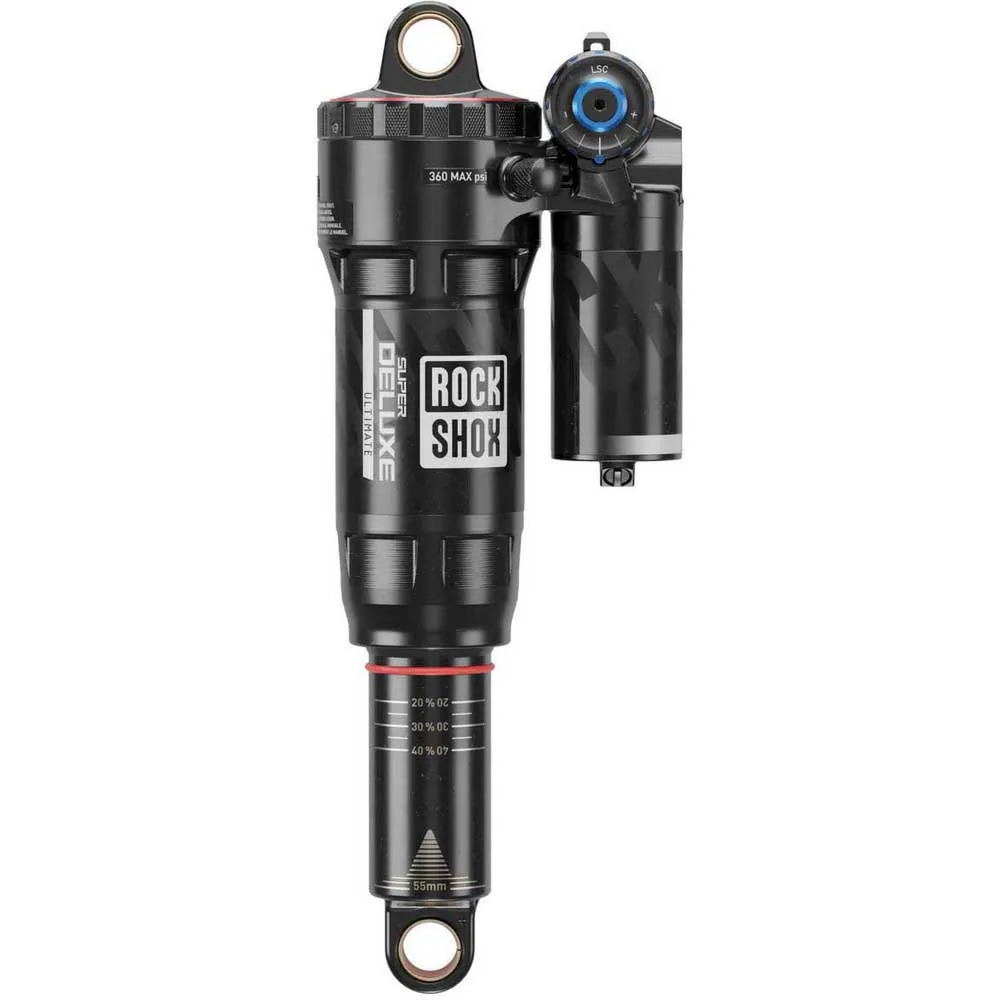 Rock Shox Rs Super Deluxe Ultimate Rc2t Linear Xl Air Standard C2 Santa Cruz Tallboy 4.5/joplin2019+ Stötdämpare, Black, 45mm, 190mm