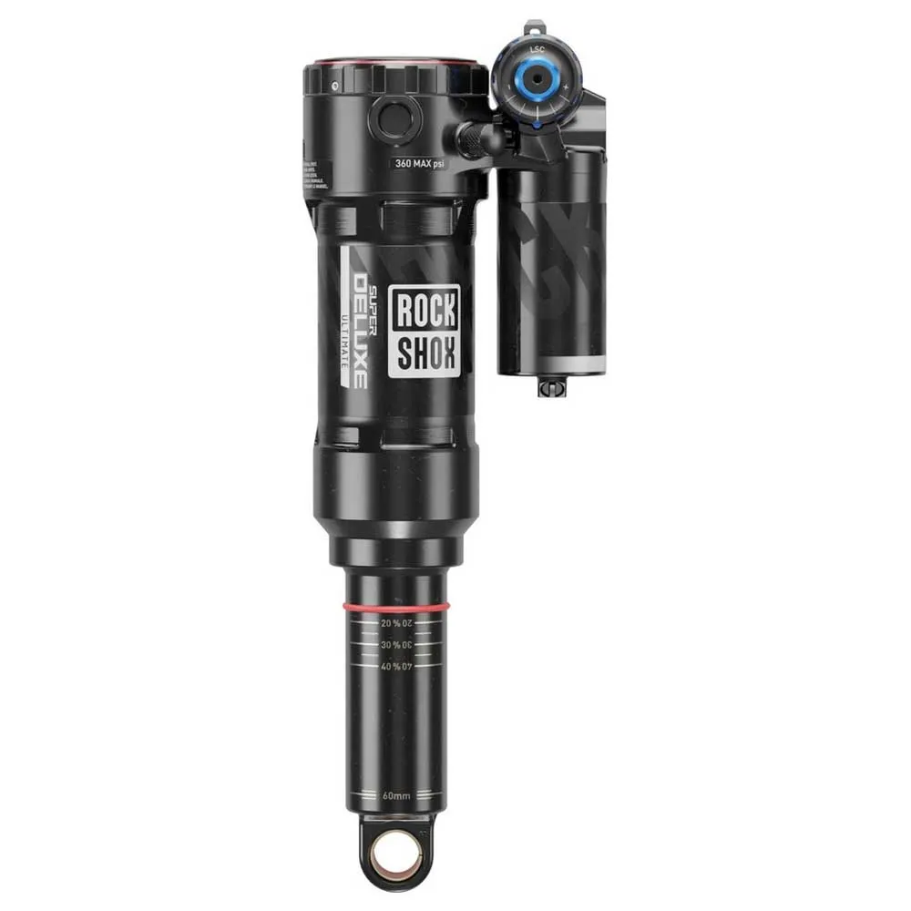 Rock Shox Rs Super Deluxe Ultimate Rc2t Linear Xl Air Standard C2specialized Stumpjumper 29 Evo S2-s6 2021+ Stötdämpare, Black, 55mm, 210mm