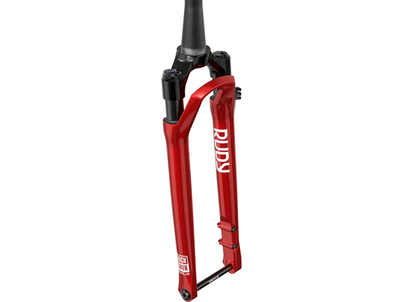 Rock Shox Rudy Ultimate XPLR Race Day 2 Solo Air 28" Federgabel, Red, 700C, 40mm