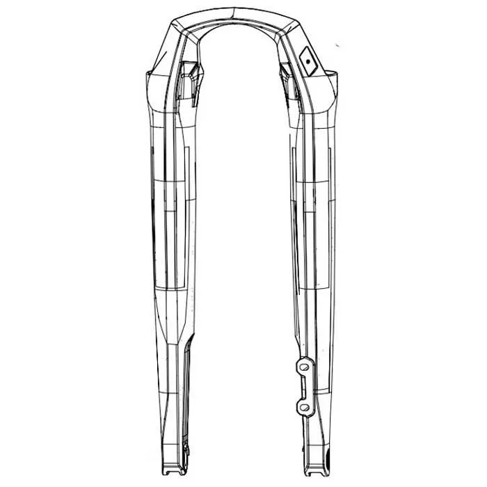 Rock Shox Rudy Xplr Base/ultimate A1 2022 Gaffel Sänks