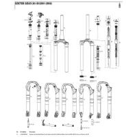 Rock Shox Sektor Rl 26´´ 140 Mm Pushloc Inre Fjäderdelar Rock Shox Sektor Rl 26´´ 140 Mm Pushloc Inre Fjäderdelar