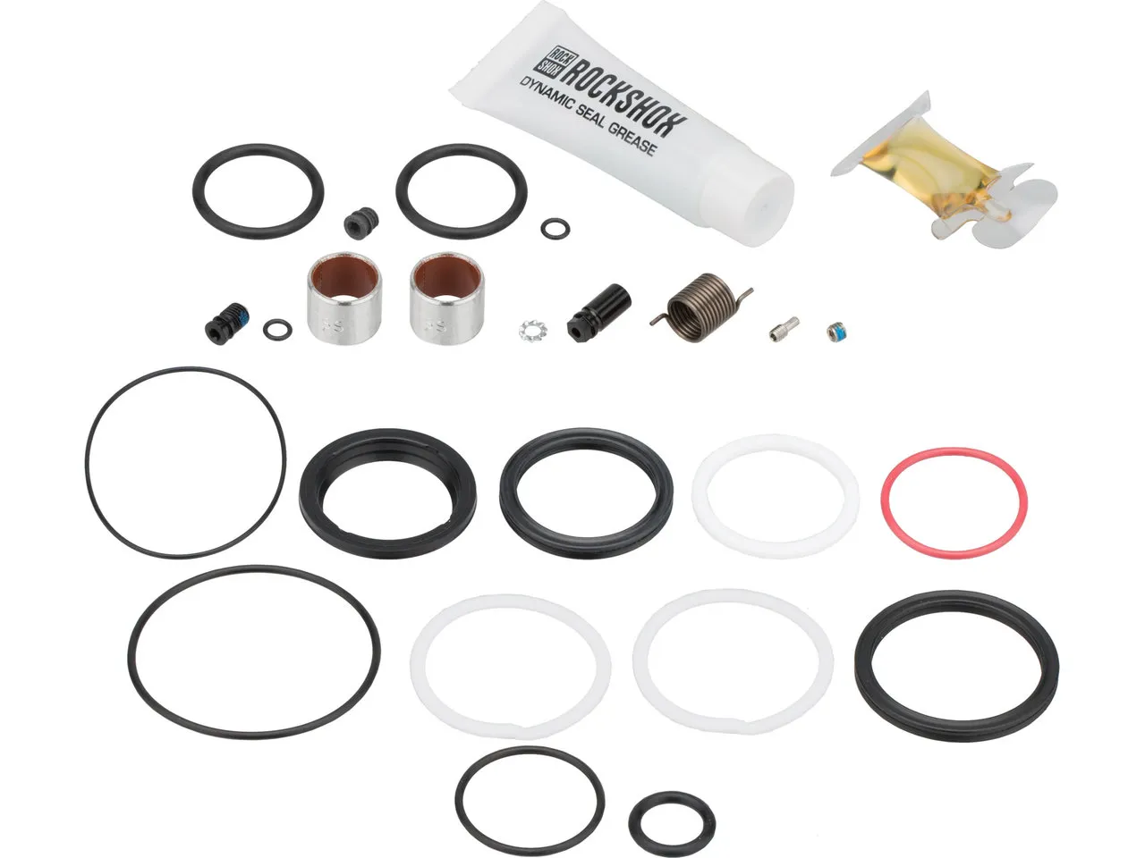 Rock Shox Service Kit 200h für Super Deluxe Remote ab Modell 2018, Black, One Size