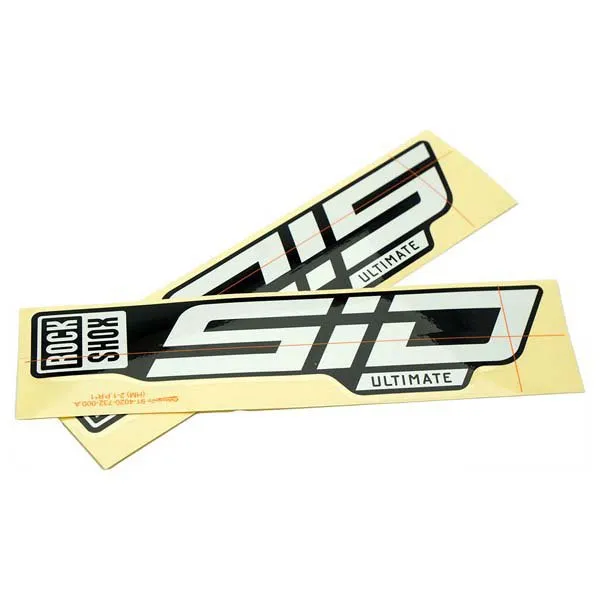 Rock Shox Sid 35 Mm Ultimate 29´´ 2024+ Klistermärkesset, Gloss polar foil, One Size