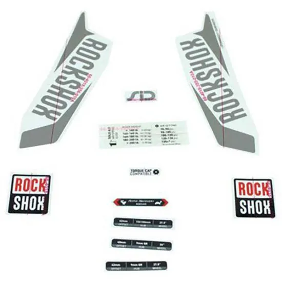 Rock Shox Sid Stealth 2017 Klistermärkesset, Black, One Size Rock Shox Sid Stealth 2017 Klistermärkesset, Black, One Size