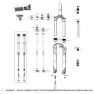 Rock Shox Sid Ultimate Manual Boost 15x110 Mm 42 Offset Debon Air Mtb-gaffel