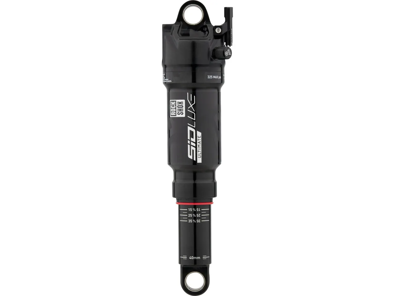 Rock Shox SIDLuxe Ultimate 2P Solo Air Remote Dämpfer für Santa Cruz Blur 4 XC, Multicolor, 40mm, 190mm