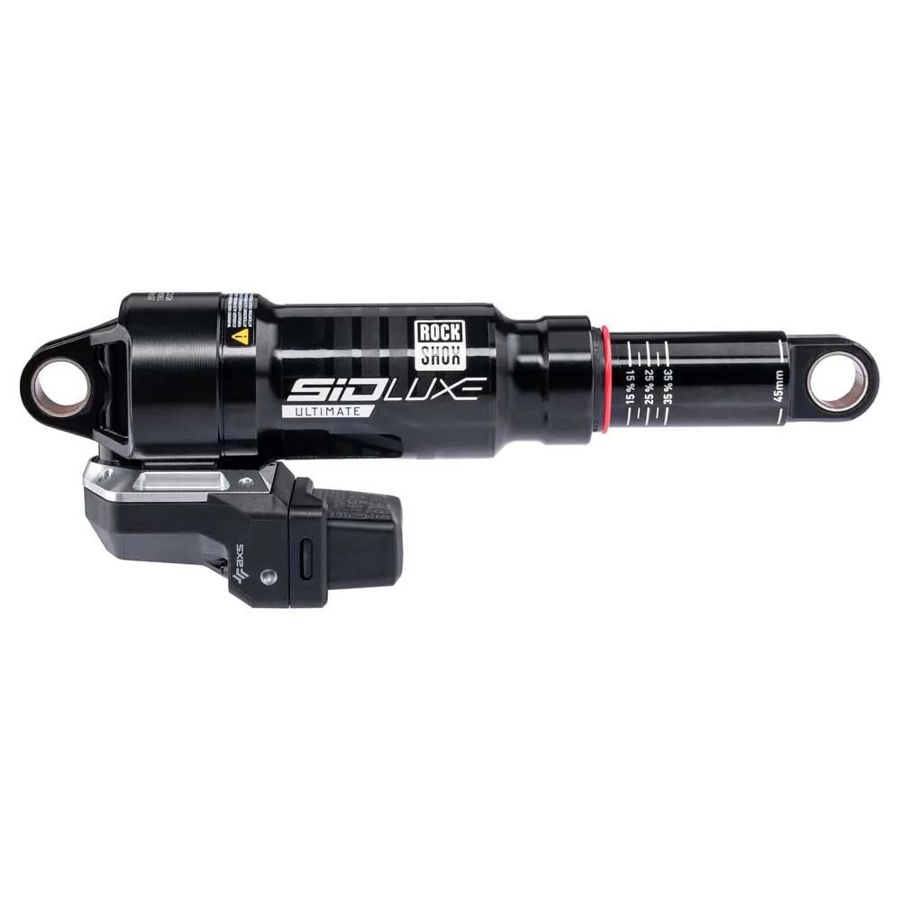 Rock Shox Sidluxe Ultimate Flight Attendant Cannondale Scalpel 24+ Stötdämpare, Black, 45mm, 190mm