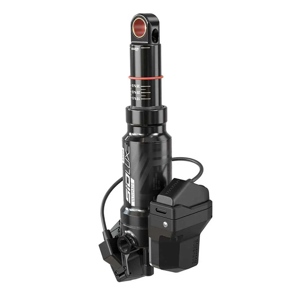 Rock Shox Sidluxe Ultimate Flight Attendant Scott Spark St 2022+/rc 2024+ Stötdämpare, Black, 45mm, 165mm