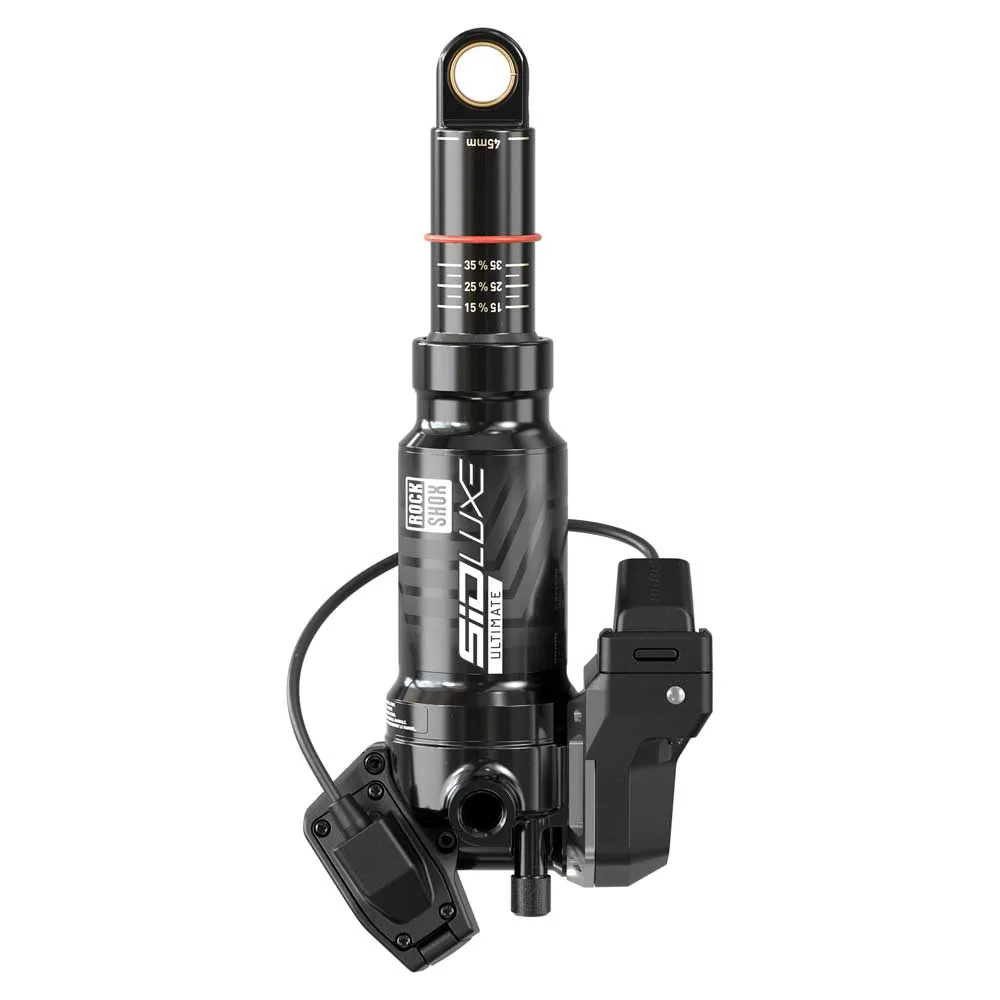 Rock Shox Sidluxe Ultimate Flight Attendant Scott Spark St 2022+/rc 2024+ Stötdämpare, Black, 45mm, 165mm