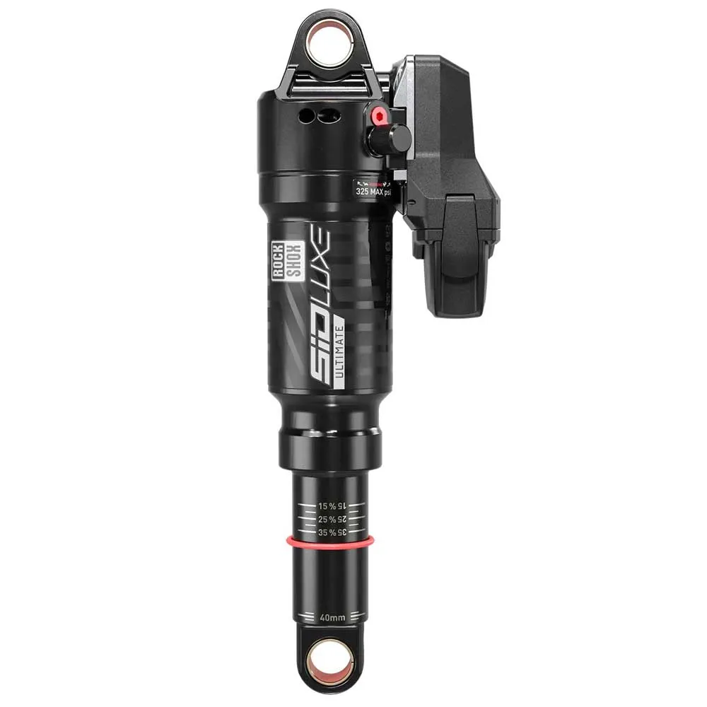 Rock Shox Sidluxe Ultimate Flight Attendant Soloair Std/std A2-cervelo Zfs5 2023+ Stötdämpare, Black, 40mm, 190mm