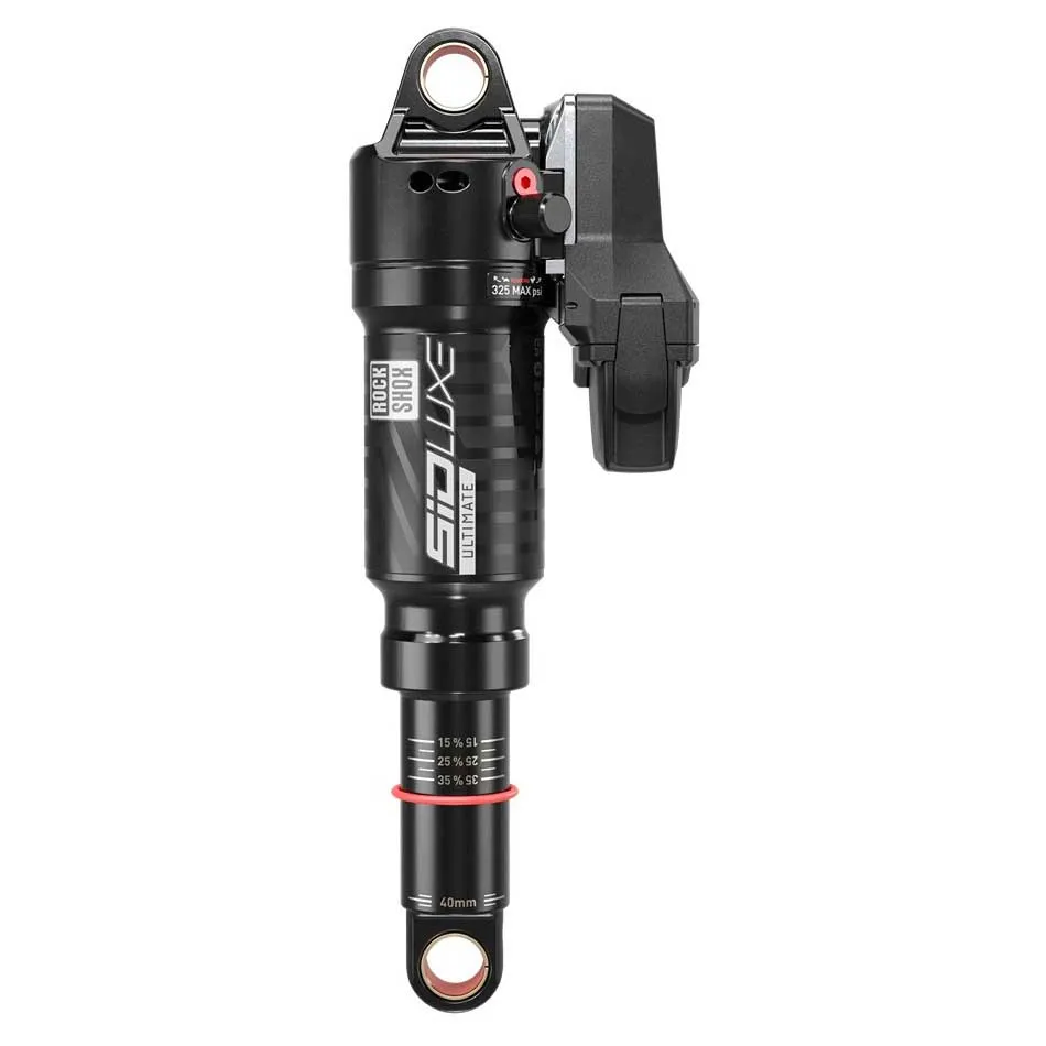 Rock Shox Sidluxe Ultimate Flight Attendant Soloair Trunnion A2-giant Anthem 24+ Stötdämpare, Black, 45mm, 165mm Rock Shox Sidluxe Ultimate Flight Attendant Soloair Trunnion A2-giant Anthem 24+ Stötdämpare, Black, 45mm, 165mm