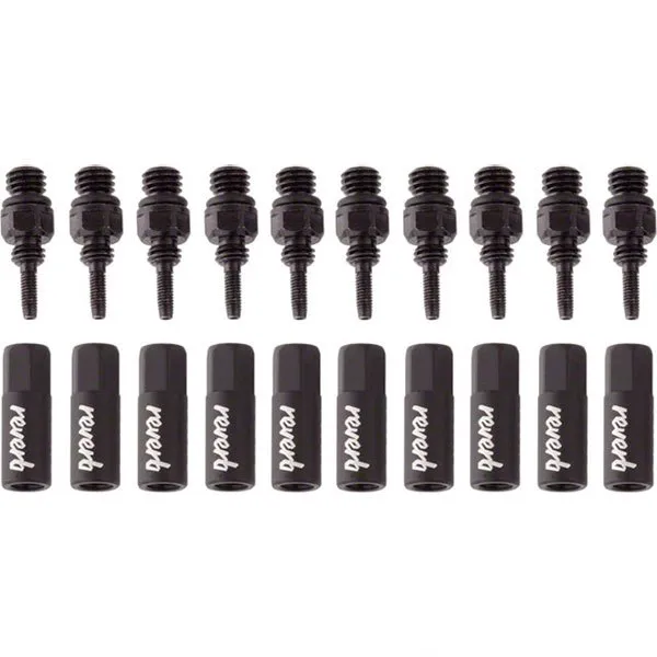 Rock Shox Slangnippel För Reverb-sadelstolpe 10 Enheter, Black, One Size