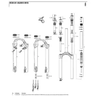 Rock Shox Solo Air Xc30 26 80 Left Inre Fjäderdelar