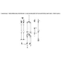 Rock Shox Spring B1 Luftfjädrad Stötdämpare Med Dubbla Lägen Rock Shox Spring B1 Luftfjädrad Stötdämpare Med Dubbla Lägen