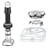 Rock Shox Spring Solo Air Judy Silver A2 Plus Luftventilsats