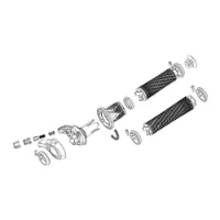 Rock Shox Sram Gripshift X01 Eagle Red Klämma