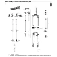 Rock Shox Styrstam Och Styre Sid Sl/ultimate 44 Offset 32 Mm Rock Shox Styrstam Och Styre Sid Sl/ultimate 44 Offset 32 Mm