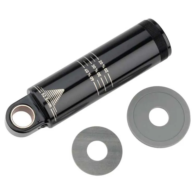Rock Shox .super Deluxe C1+ 2023+ Standard Eyelet 52.5 Mm Kit Med Bakre Stötdämpare, Black, One Size